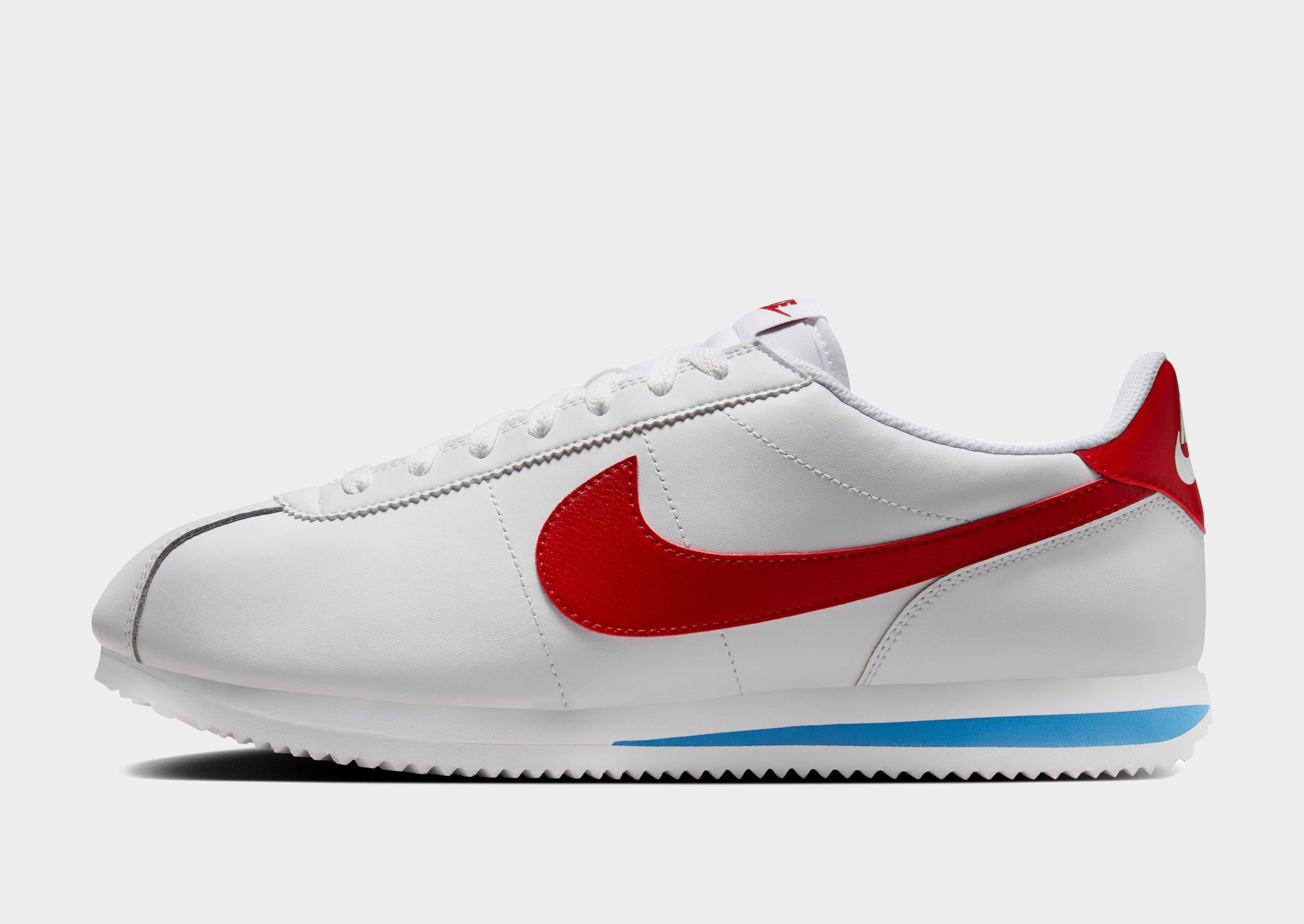 Deportivas Nike Nike Shoes Nike Cortez Blanca Y Roja Comprar Nike