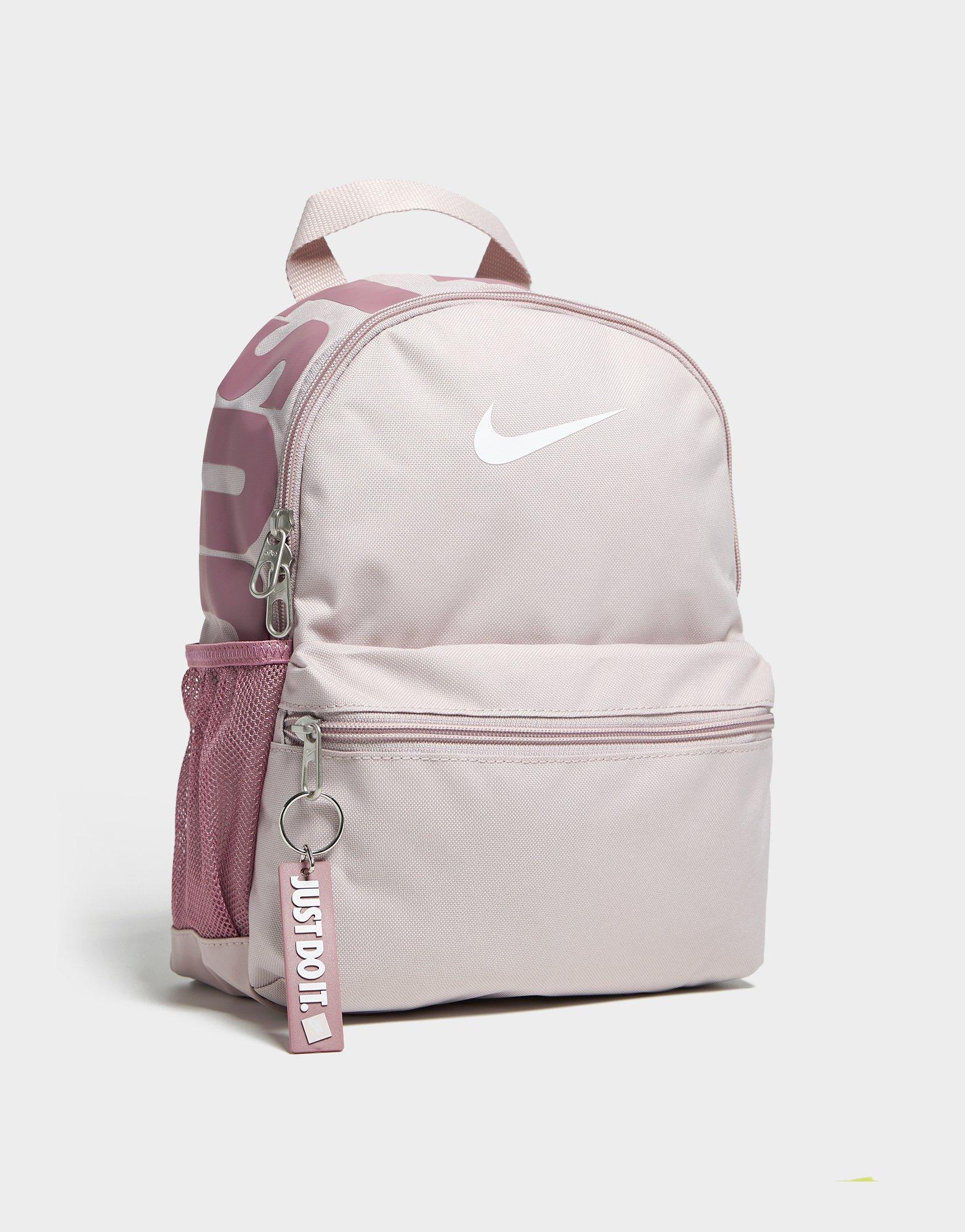 pink nike backpack mini