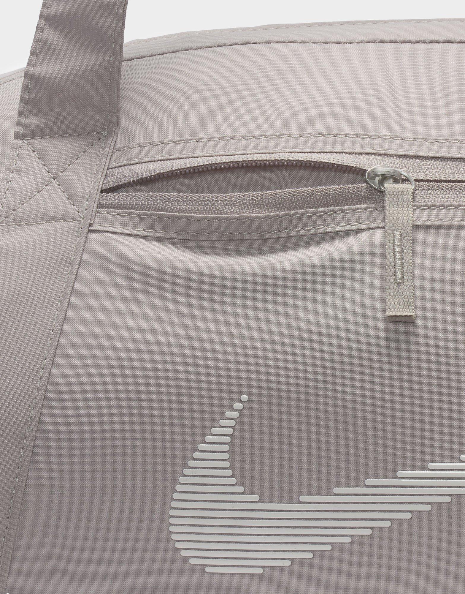 nike duffel bag grey