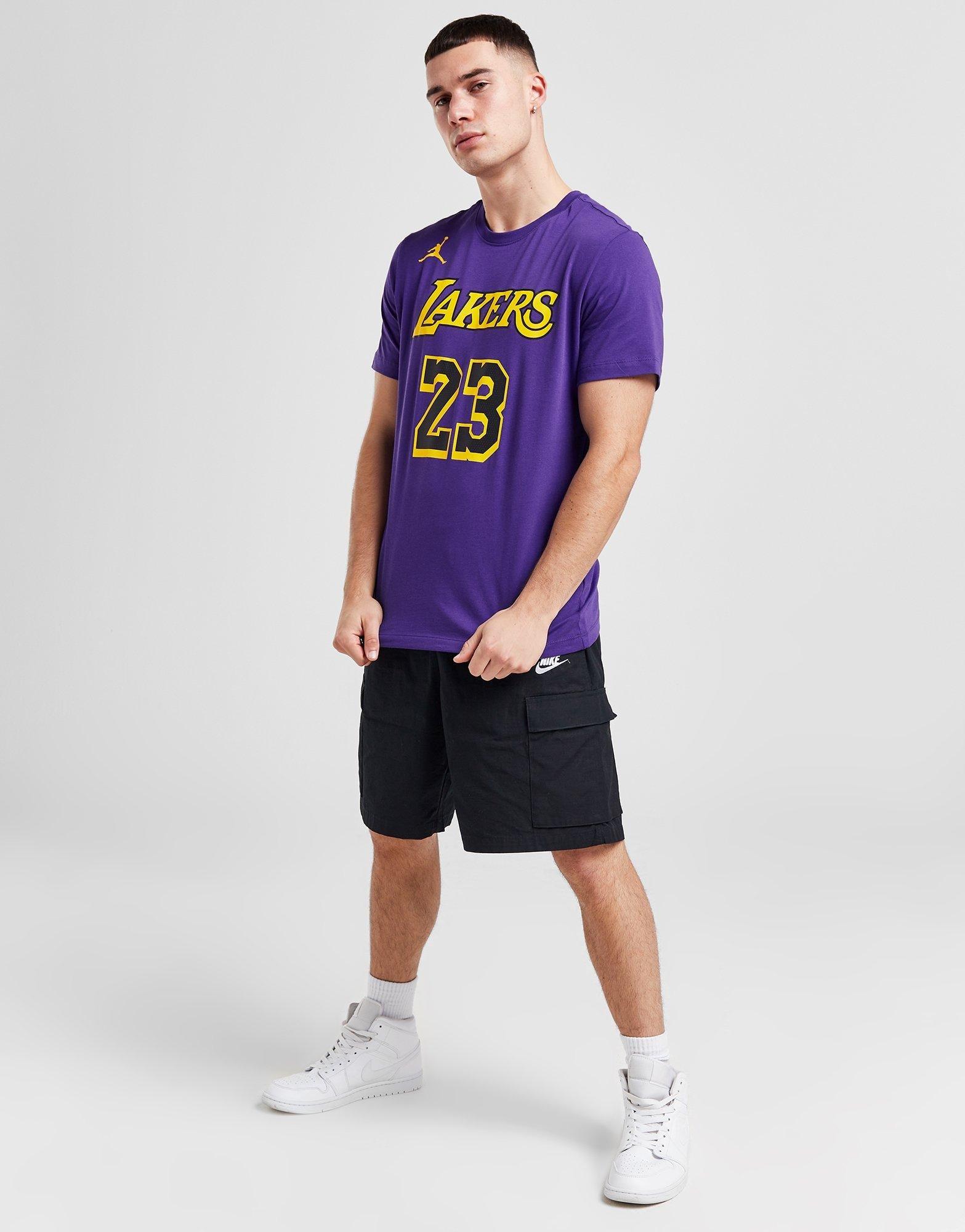 Jordan Lakers 23 スウェット XL LeBron James Los Angeles Lakers Jerseys, LeBron James Shirts