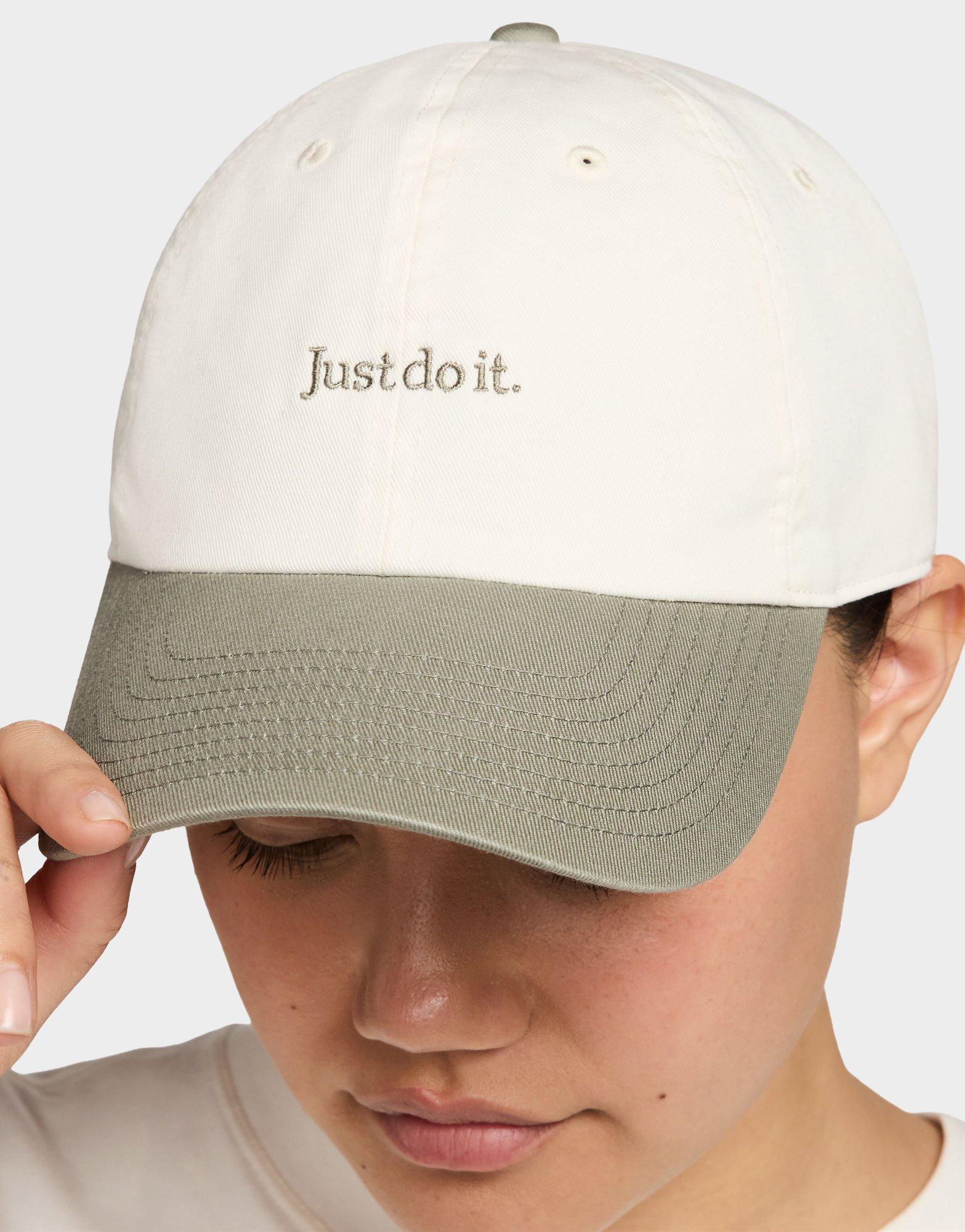 beige nike hat