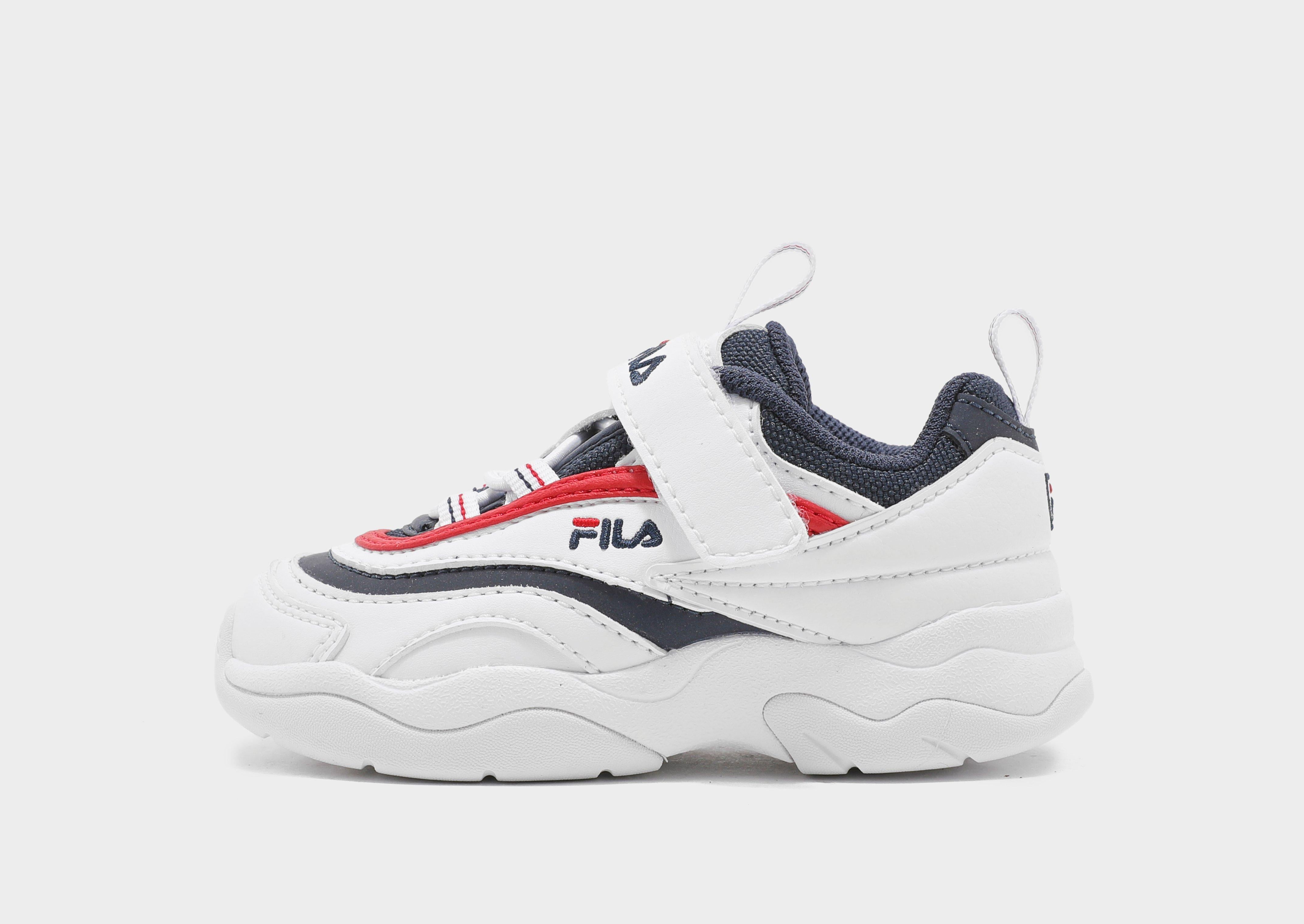 White Fila Ray Infant's JD Sports Malaysia1