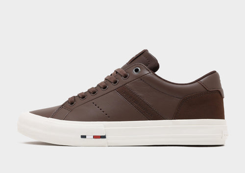 High Vulcanized Leather Street Sneakers