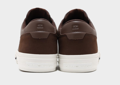 High Vulcanized Leather Street Sneakers