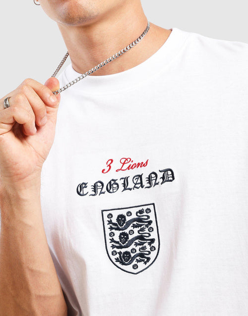 England Halftone Crest T-Shirt