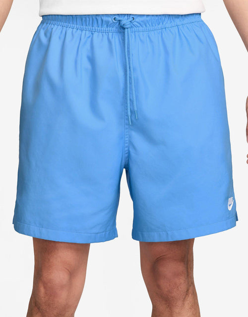 Blue Nike Club Woven Flow Shorts JD Sports Malaysia - Main Image