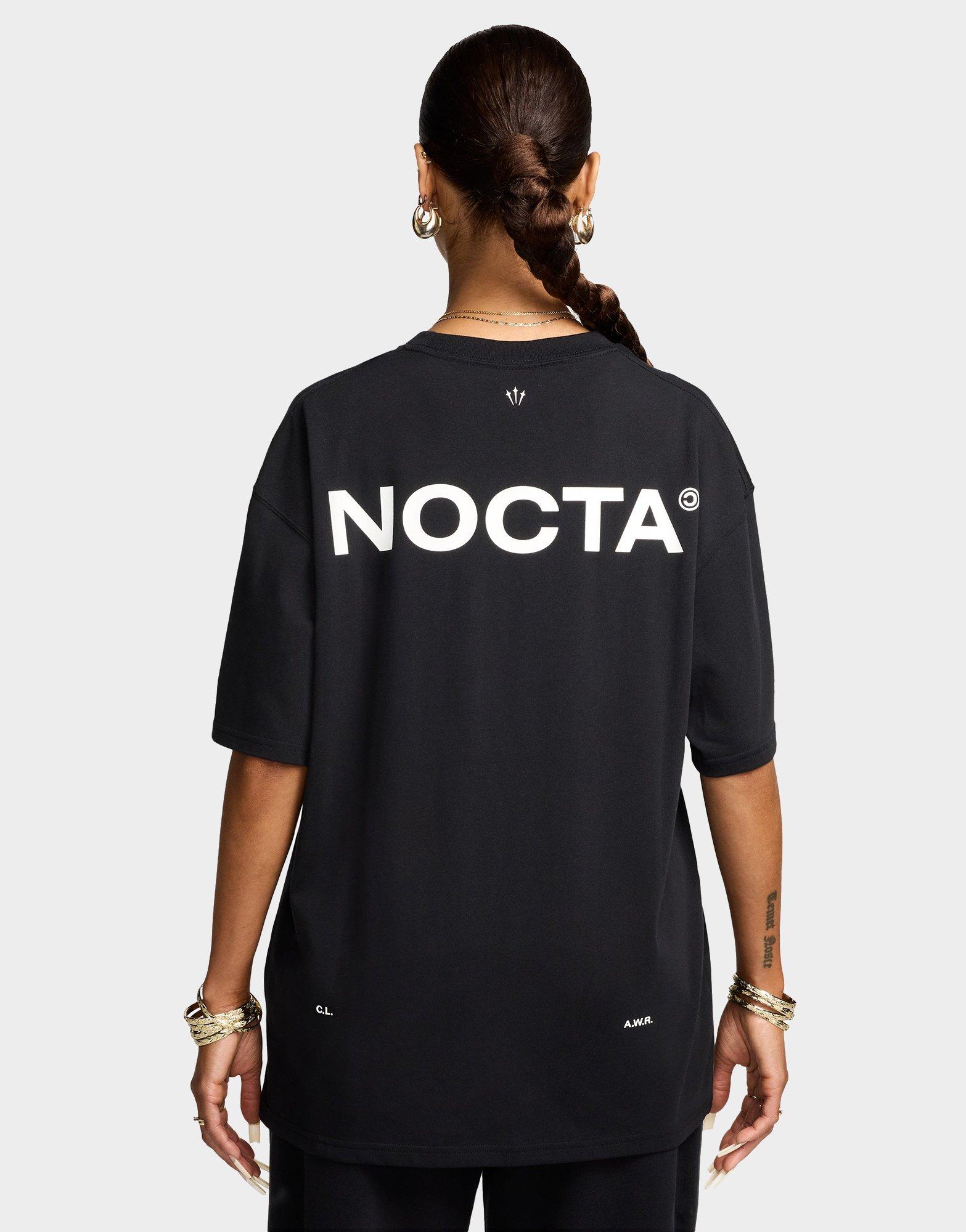 Black Nike NOCTA Oversized T-Shirt (Unisex) - JD Sports Malaysia