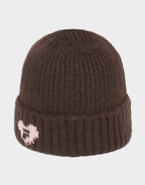 Hairy Heart Beanie