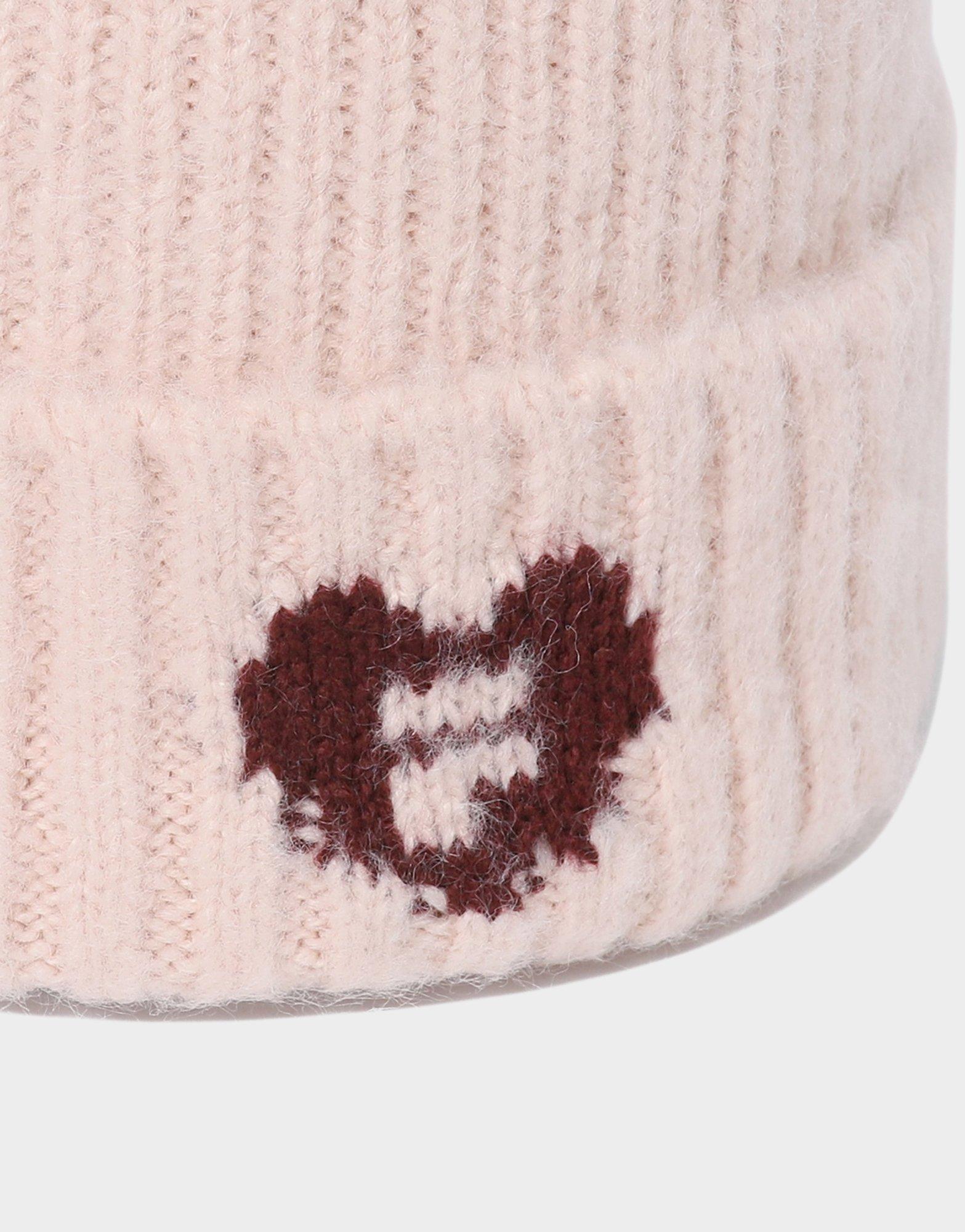 GuruGuru Heart Beanie 新品未使用 Pink Fila Hairy Heart Beanie - JD Sports Malaysia