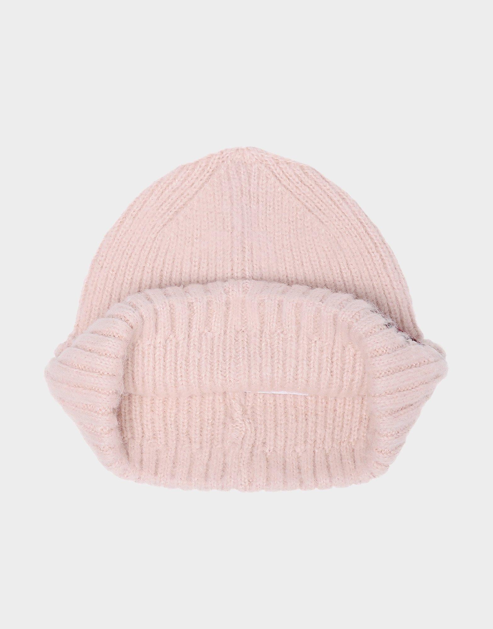 Pink Fila Hairy Heart Beanie - JD Sports Malaysia
