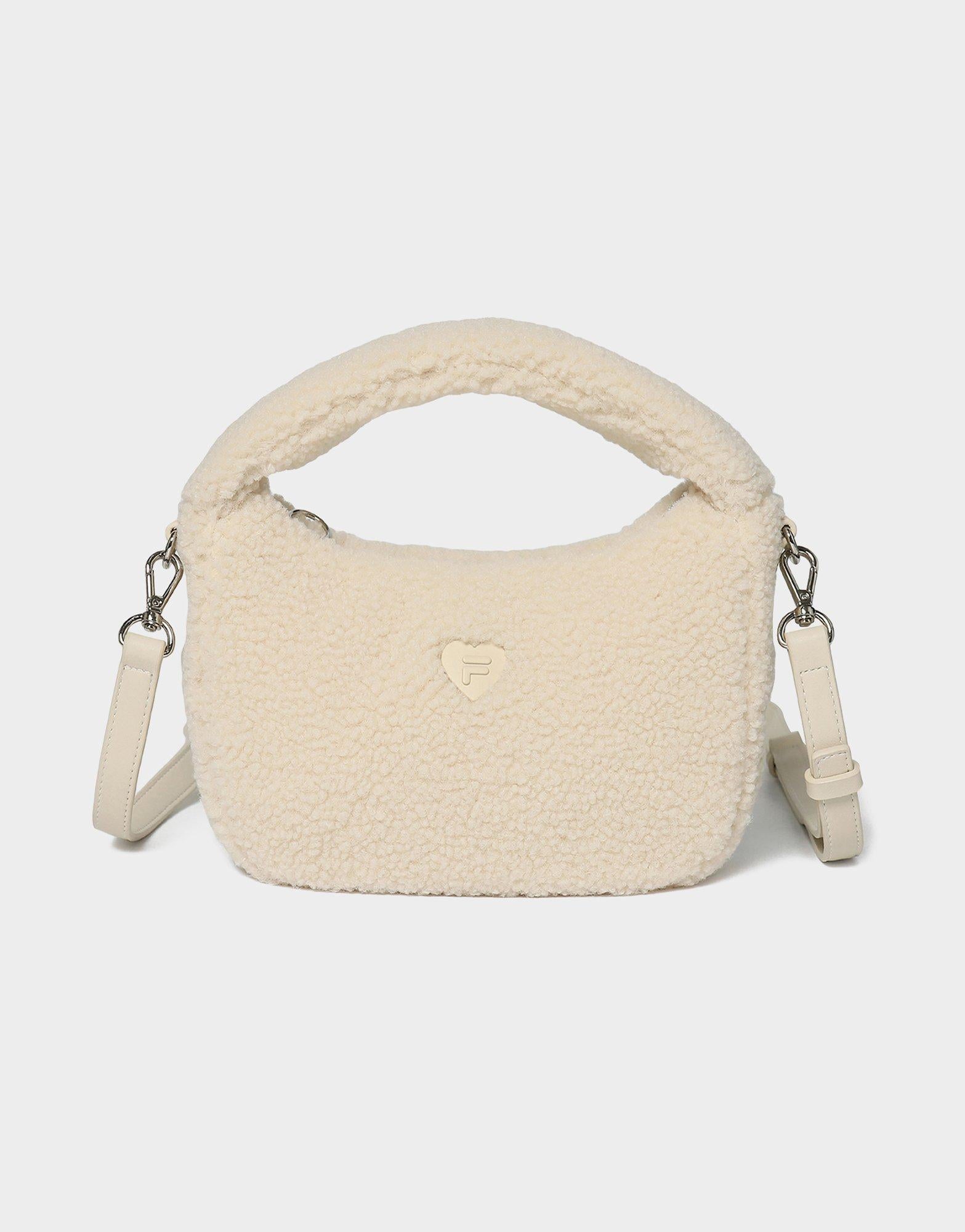 Fleece Round Mini Tote Bag