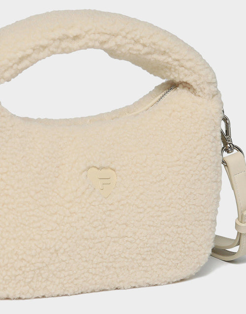 Fleece Round Mini Tote Bag