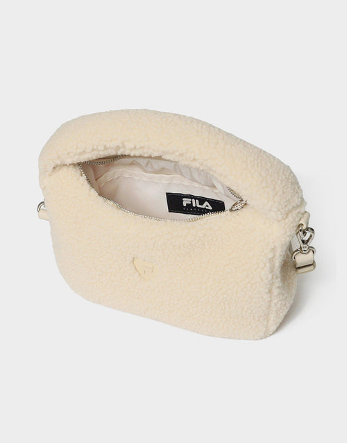 Fleece Round Mini Tote Bag