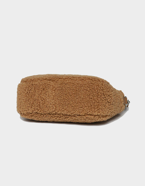 Fleece Round Mini Tote Bag