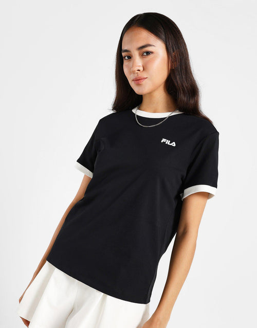 Basic Linear Ringer T-Shirt