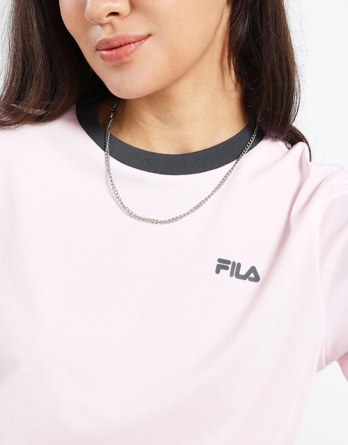 Basic Linear Ringer T-Shirt