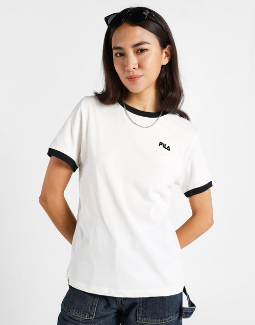 Basic Linear Ringer T-Shirt