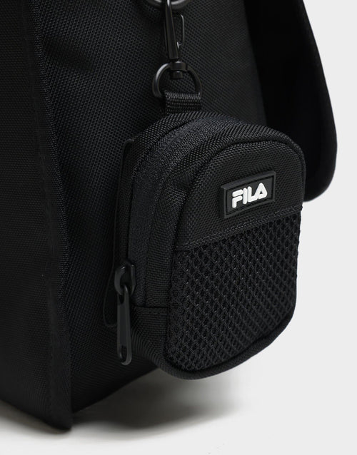 Black Fila New Small Messenger Bag JD Sports Malaysia