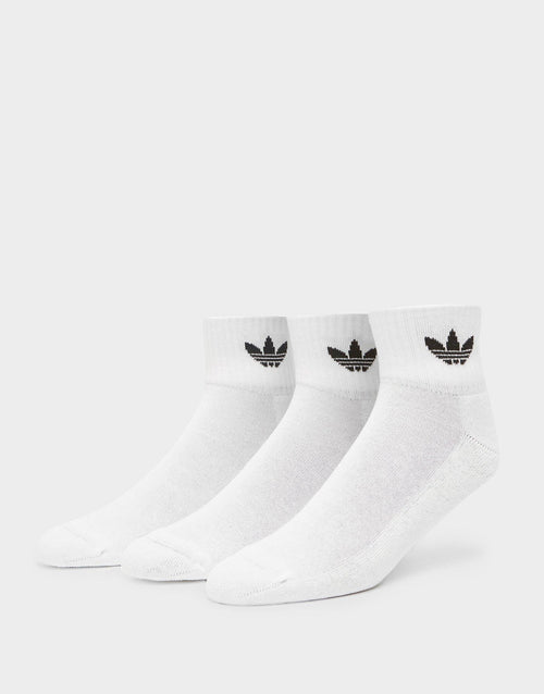 Mid-Cut Crew Socks 3 Pairs