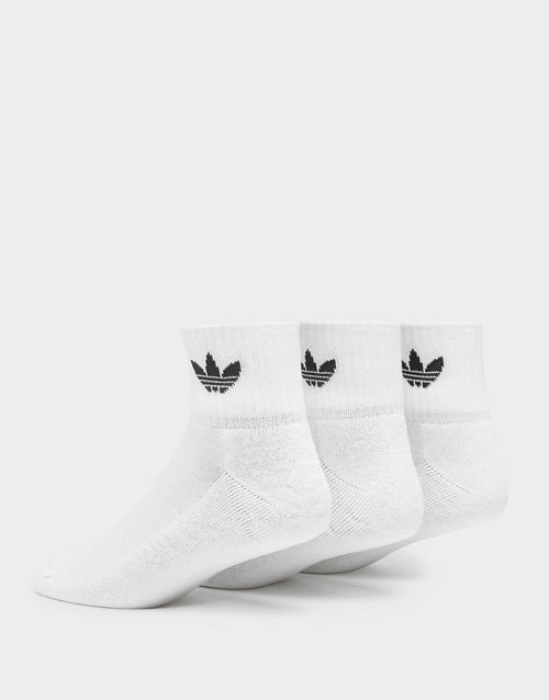 Mid-Cut Crew Socks 3 Pairs