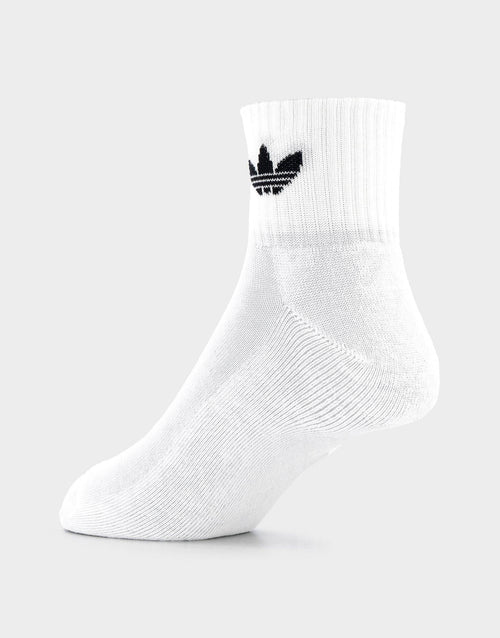 Mid-Cut Crew Socks 3 Pairs