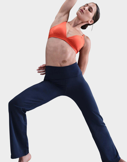 Training One Fold Over Flared Leggings