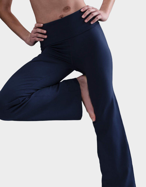 Training One Fold Over Flared Leggings