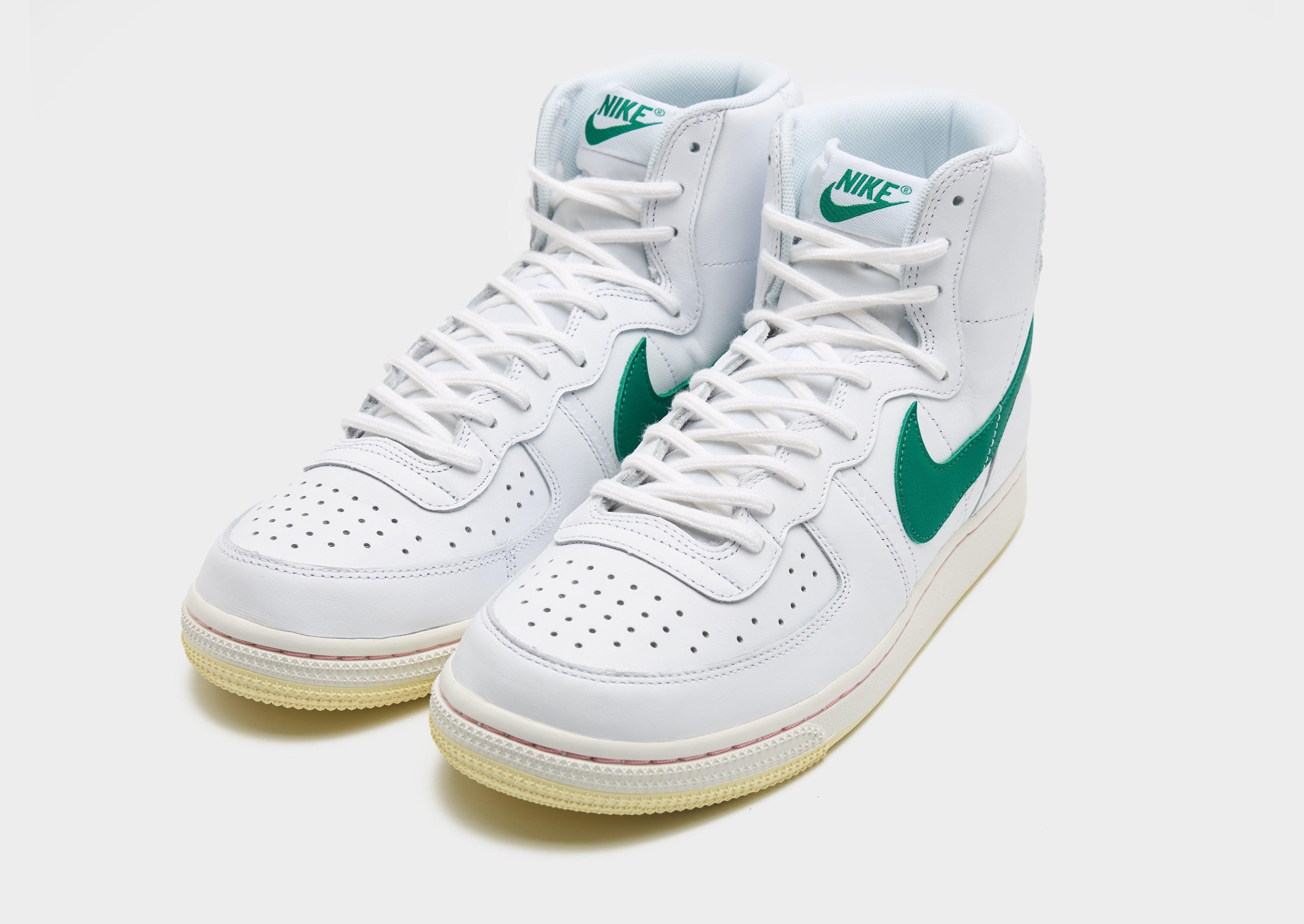 white nike terminator high tops