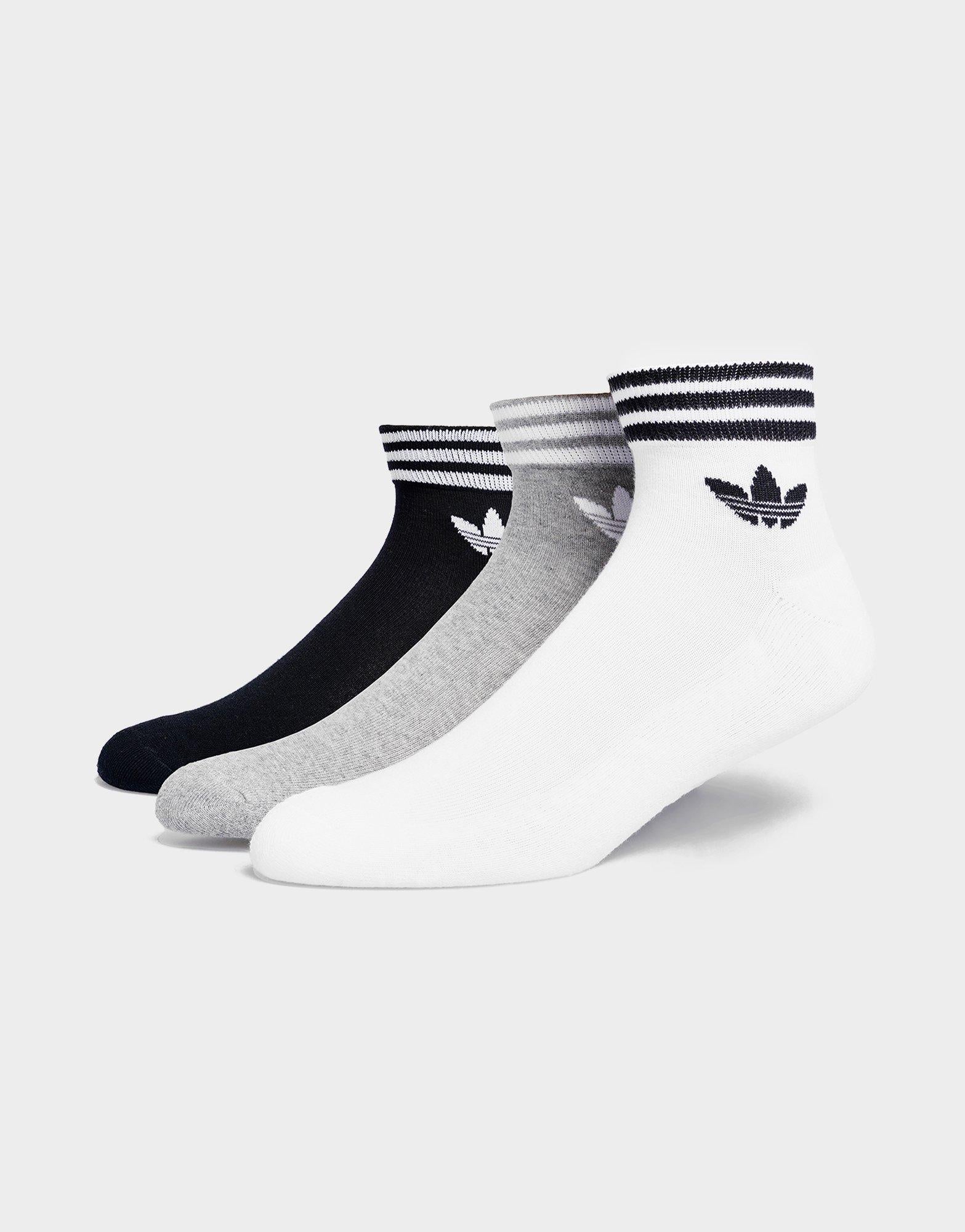 Trefoil Ankle Socks 3 Pairs