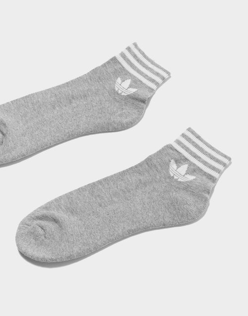 Trefoil Ankle Socks 3 Pairs