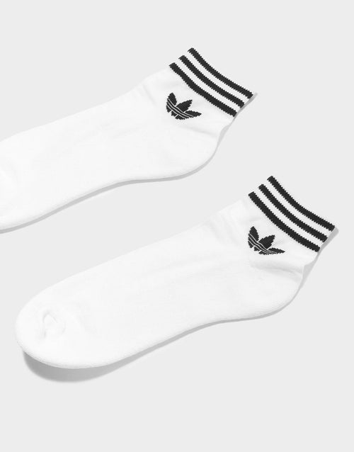 Trefoil Ankle Socks 3 Pairs