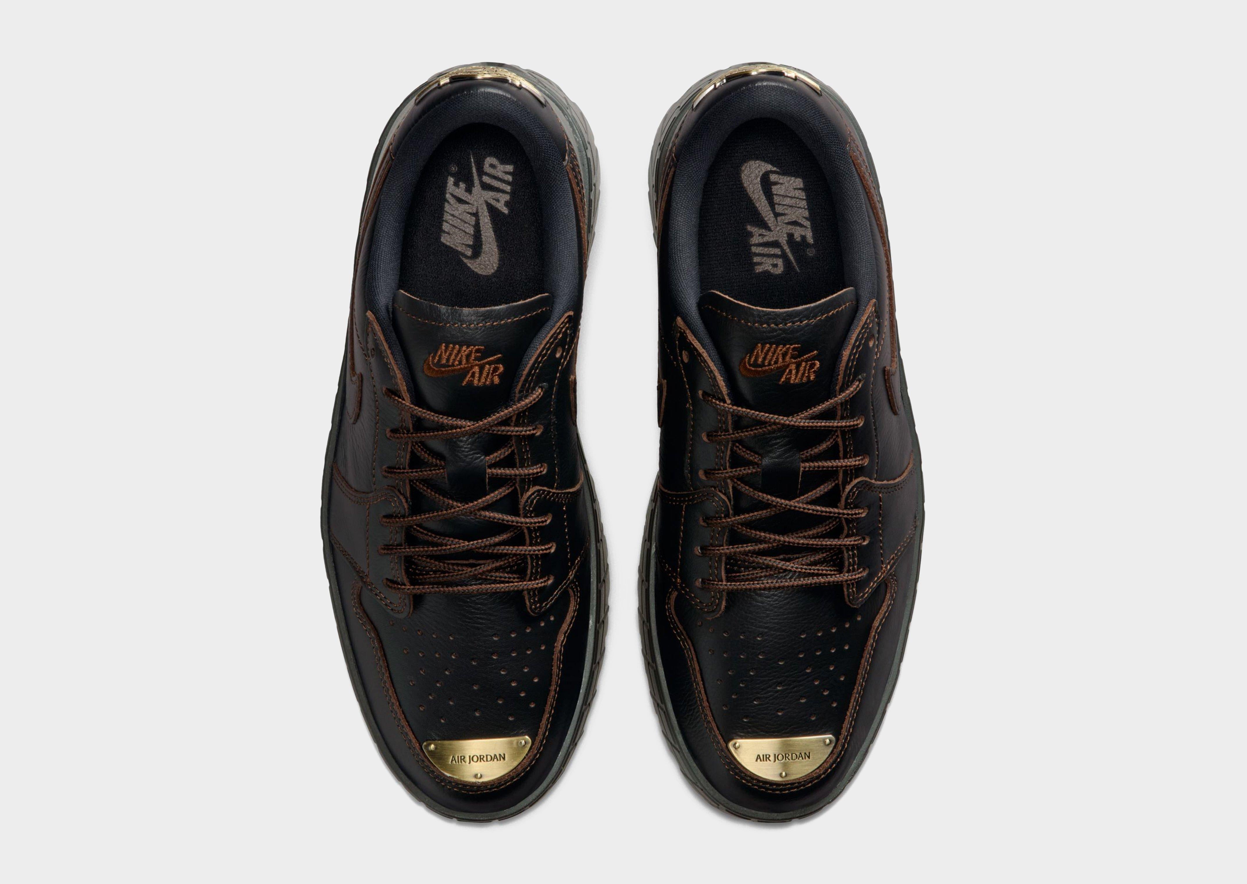 Black Jordan Air 1 Brooklyn Low Women's - JD Sports Malaysia