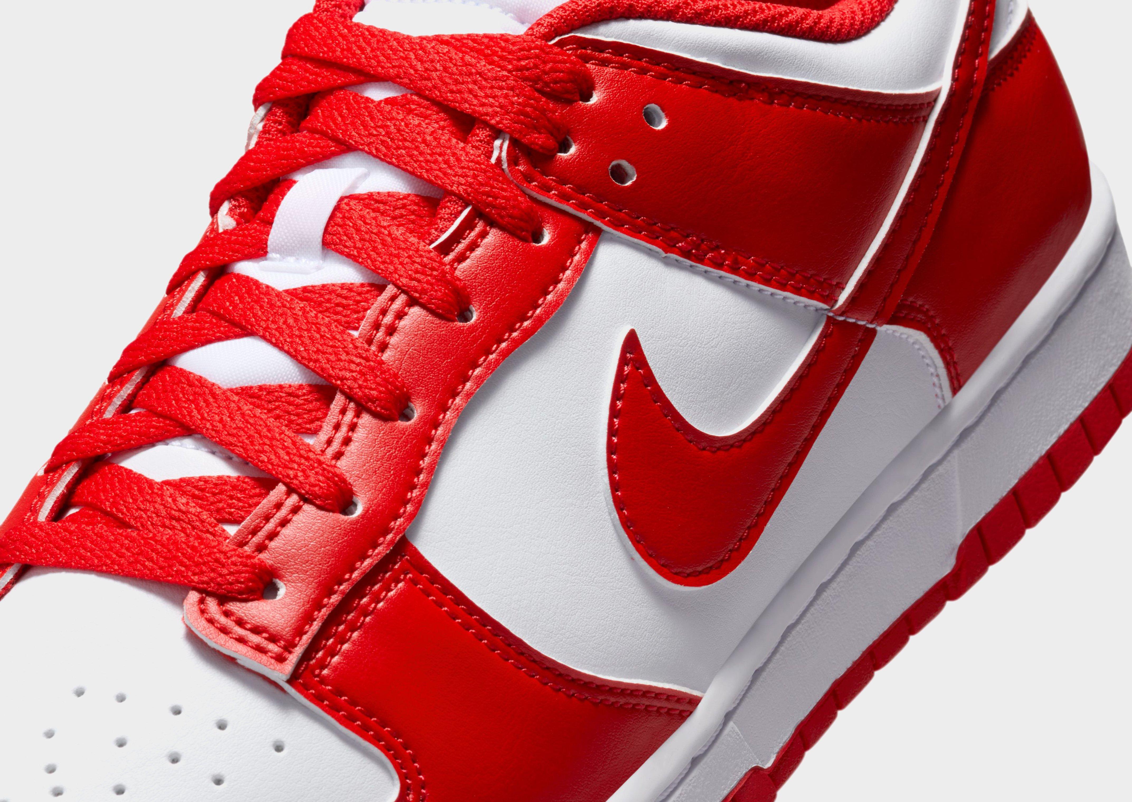 dunk low red release date