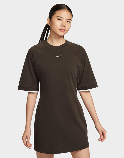 Brown Nike T-Shirt Dress JD Sports Malaysia - Main Image