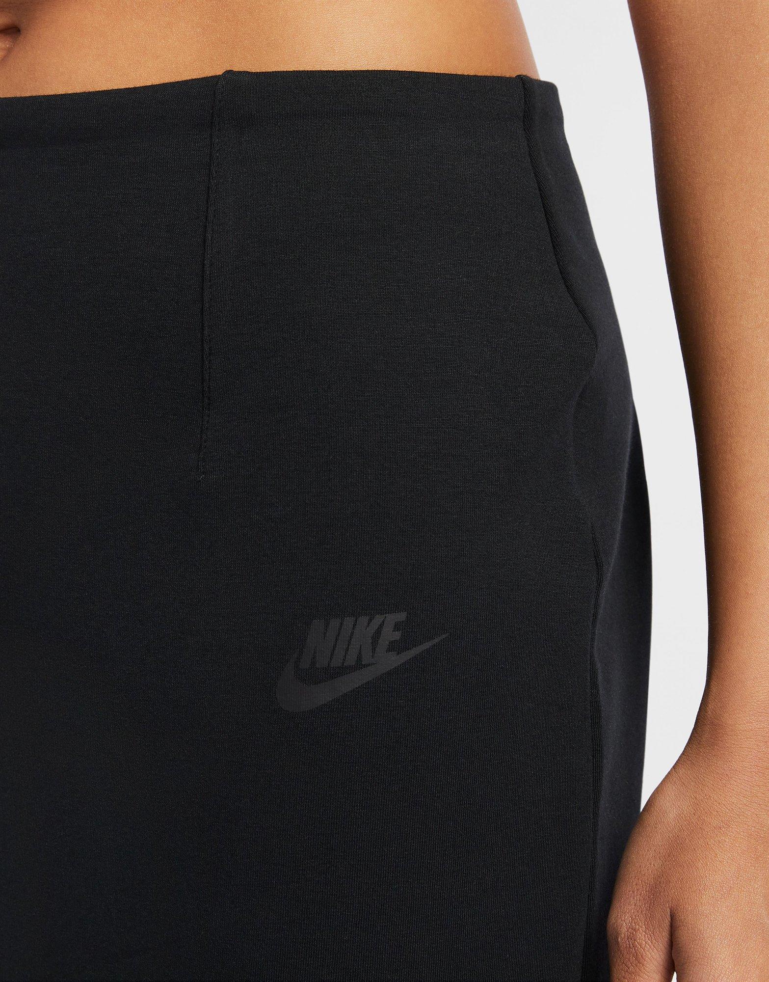 Black Nike Sportswear Tech Fleece Skirt - JD Sports Malaysia