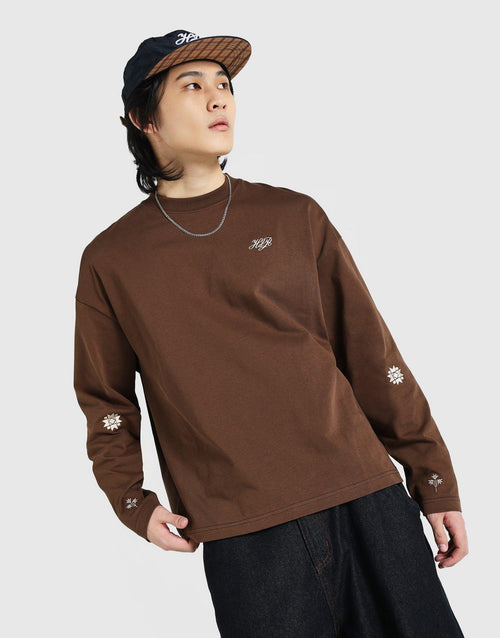 All Of It Above Scripted Long Sleeve T-Shirt