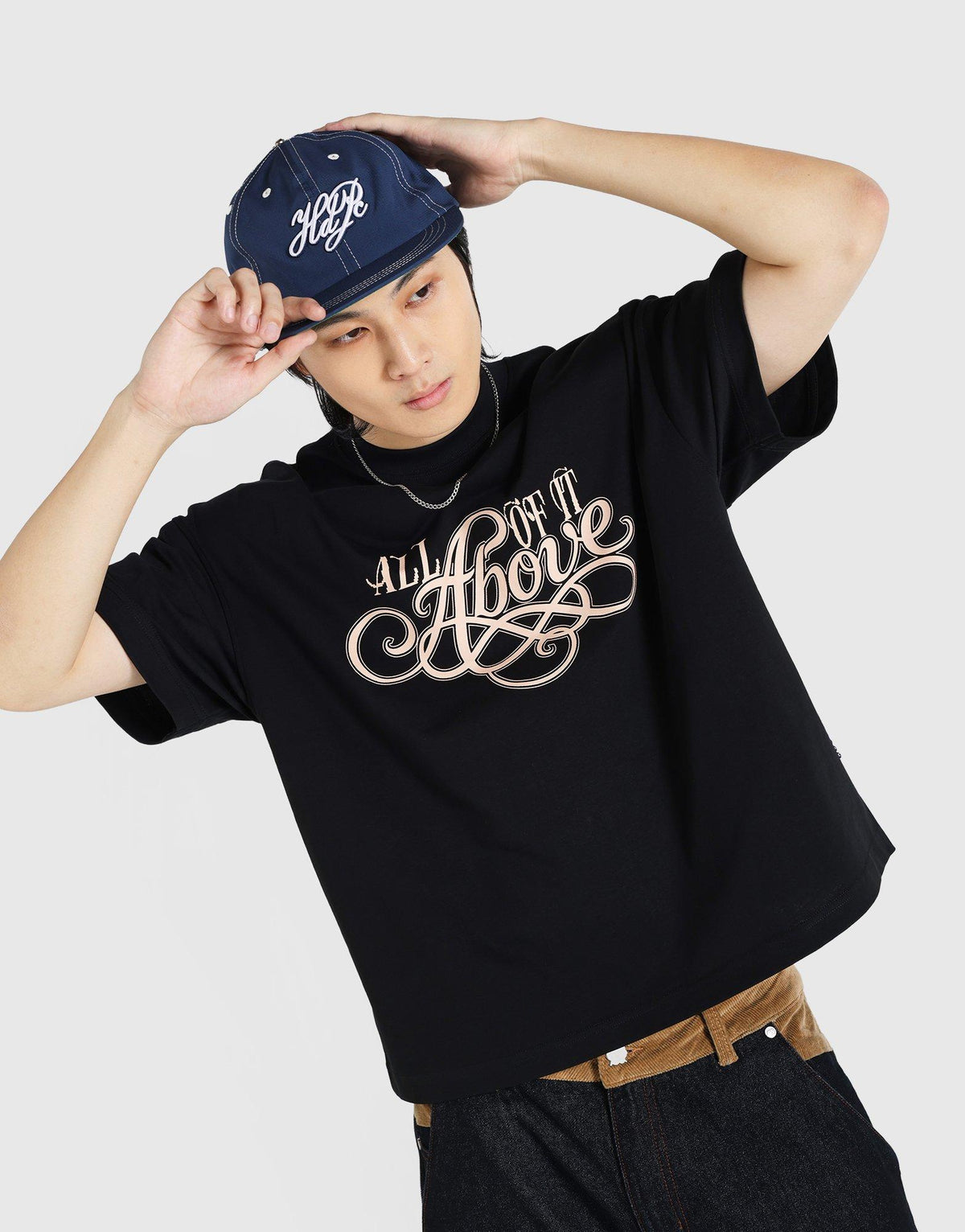 All Of It Above Oyster Reversible T-Shirt