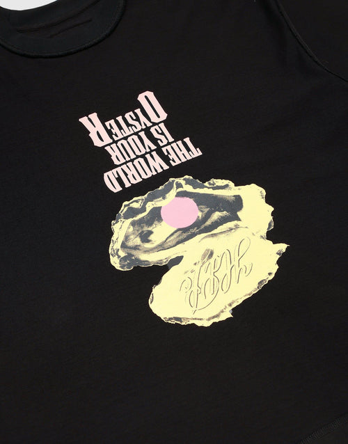 All Of It Above Oyster Reversible T-Shirt