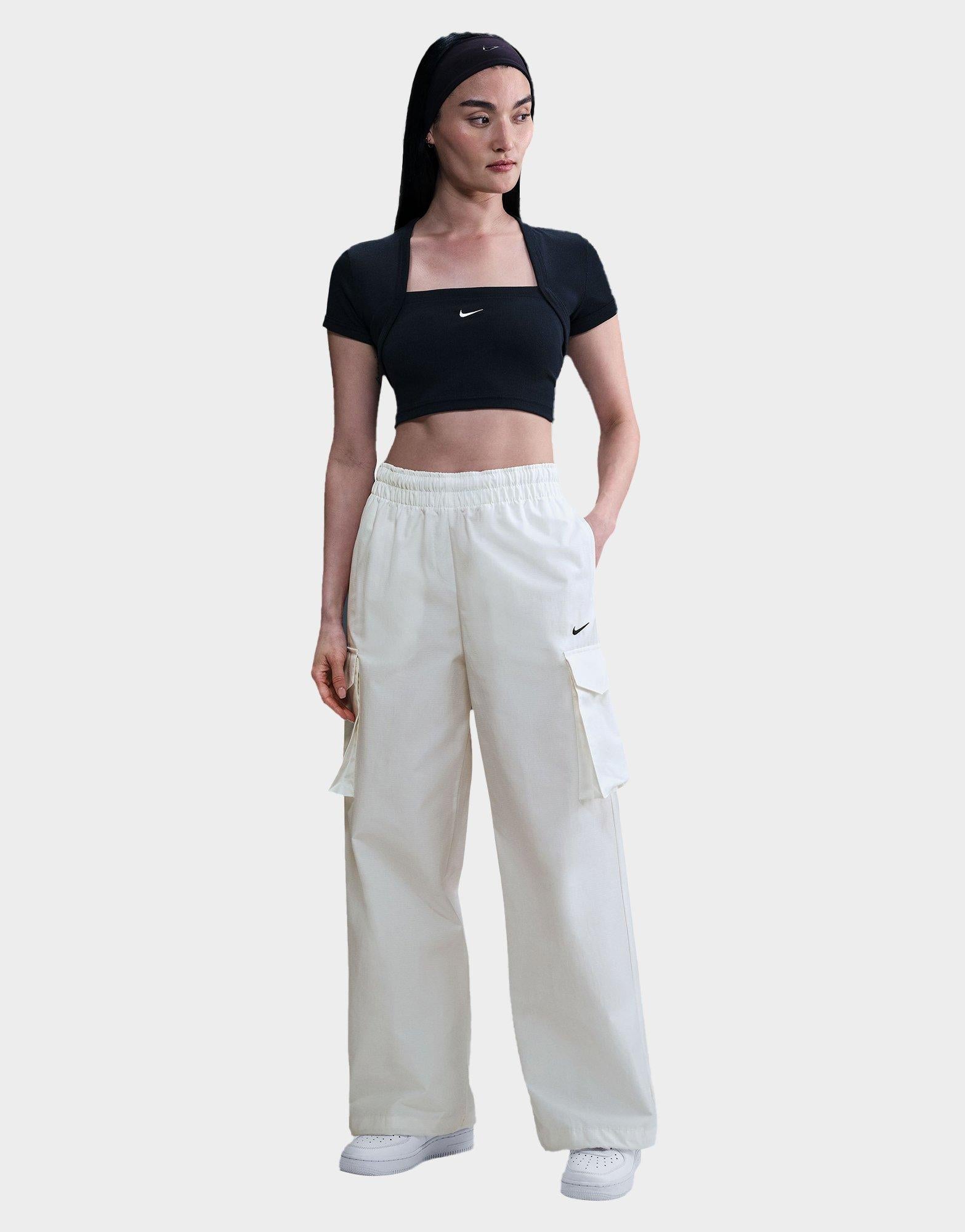 white nike cargo pants