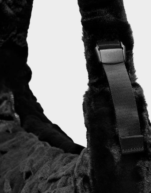 Sportswear Faux Fur Slouchy Bag (19L)