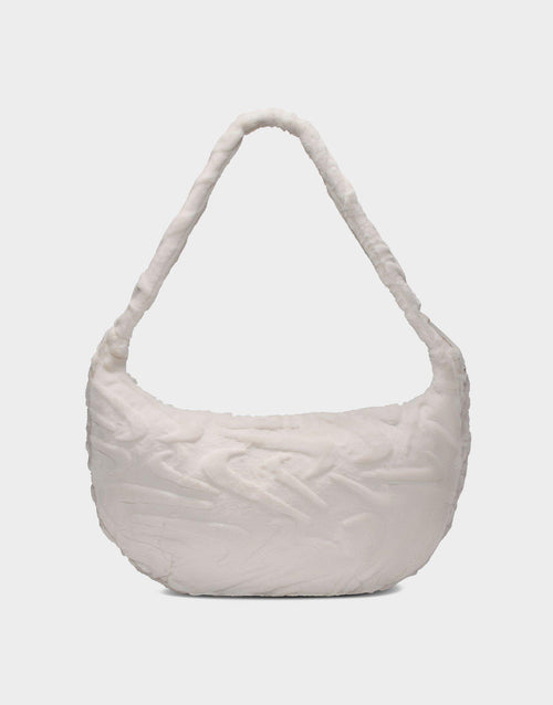 Sportswear Faux Fur Slouchy Bag (19L)