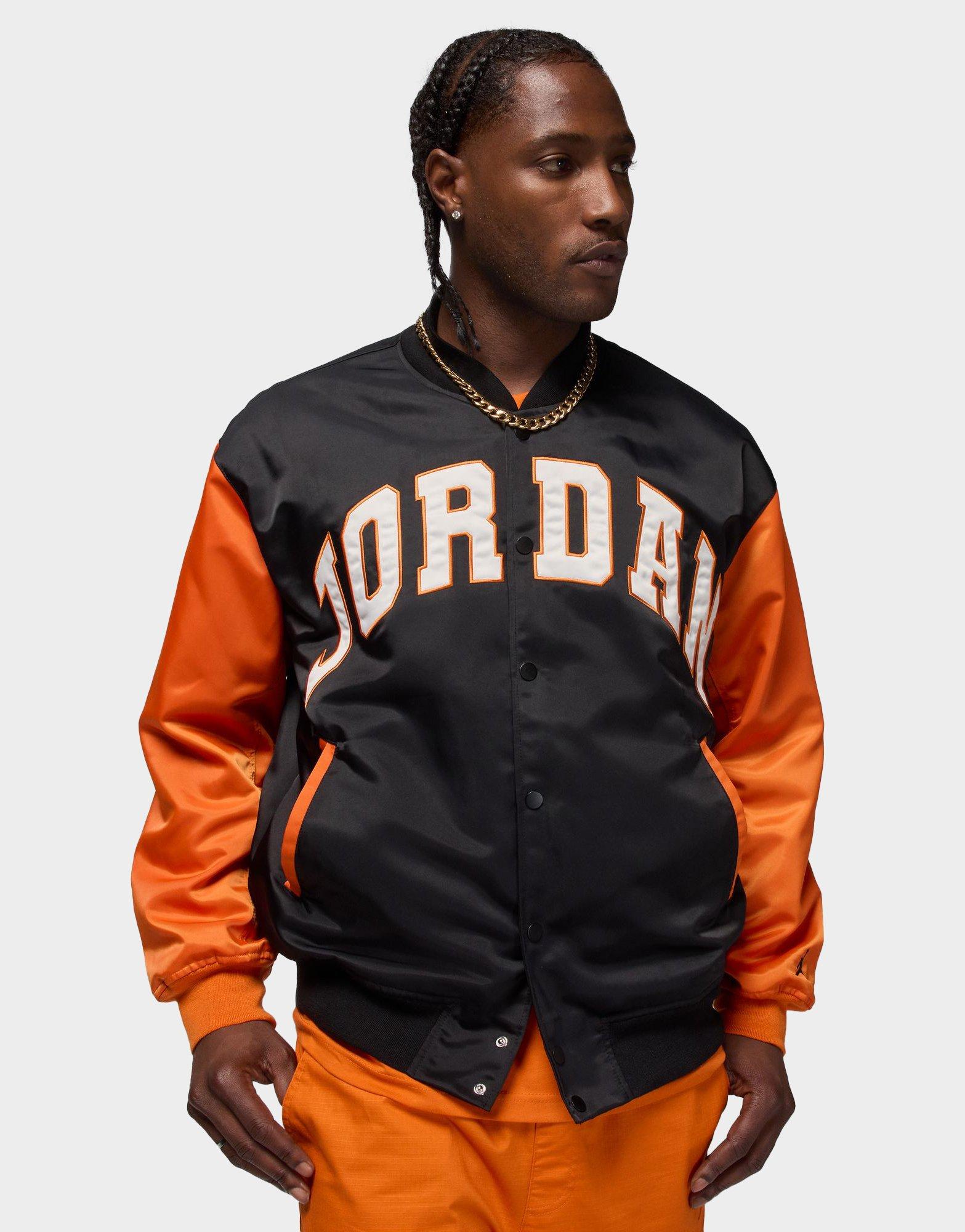 Black Jordan Brooklyn Collegiate Varsity Jacket JD Sports Malaysia