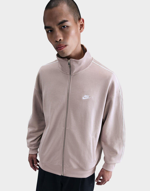 Sportswear Club Oversized Knit Track Jacket