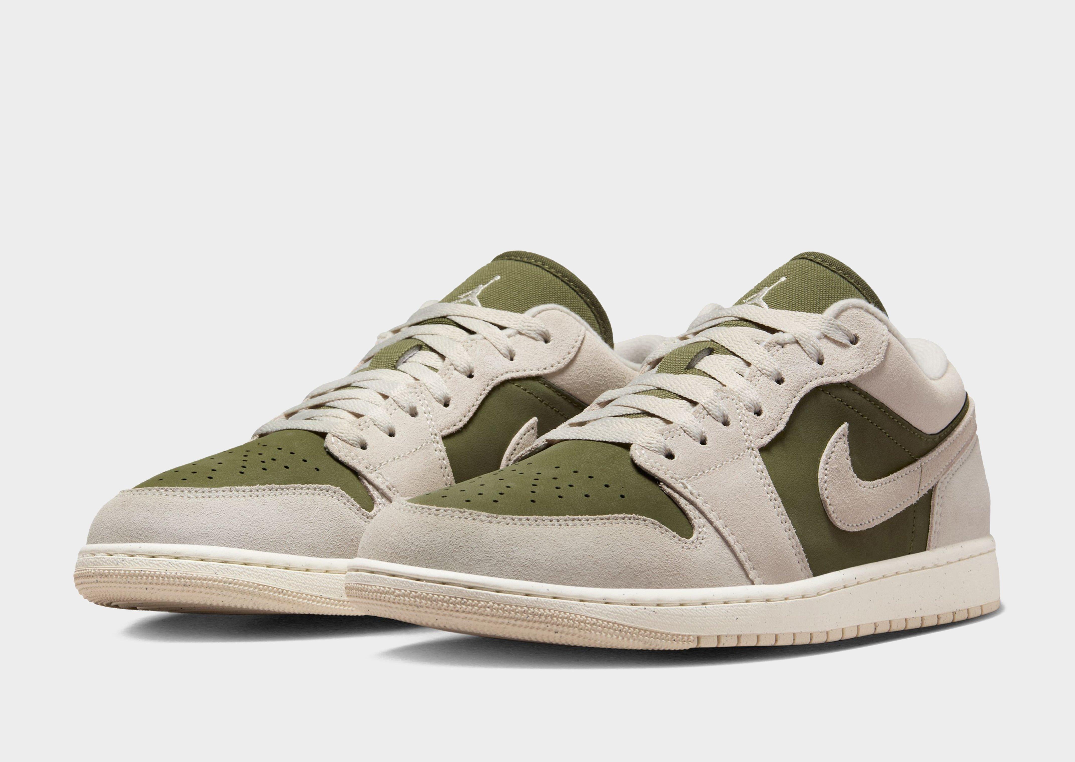 air jordan 1 low se green