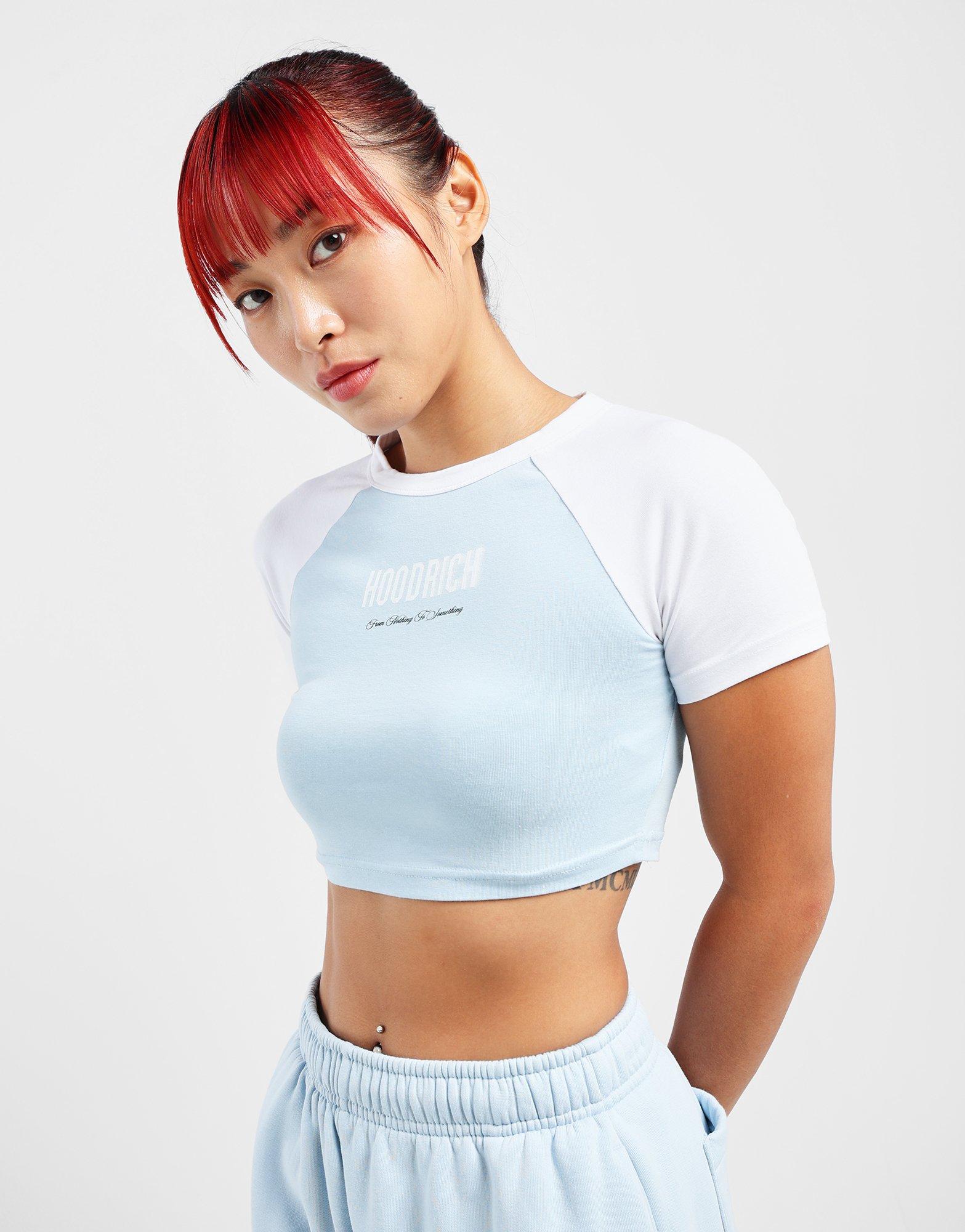 Mist Cropped Baby T-Shirt