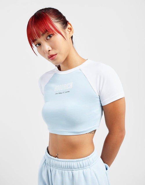 Mist Cropped Baby T-Shirt