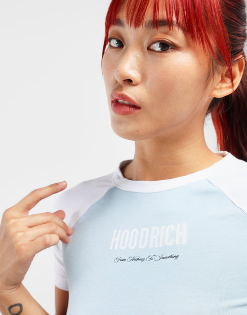 Mist Cropped Baby T-Shirt