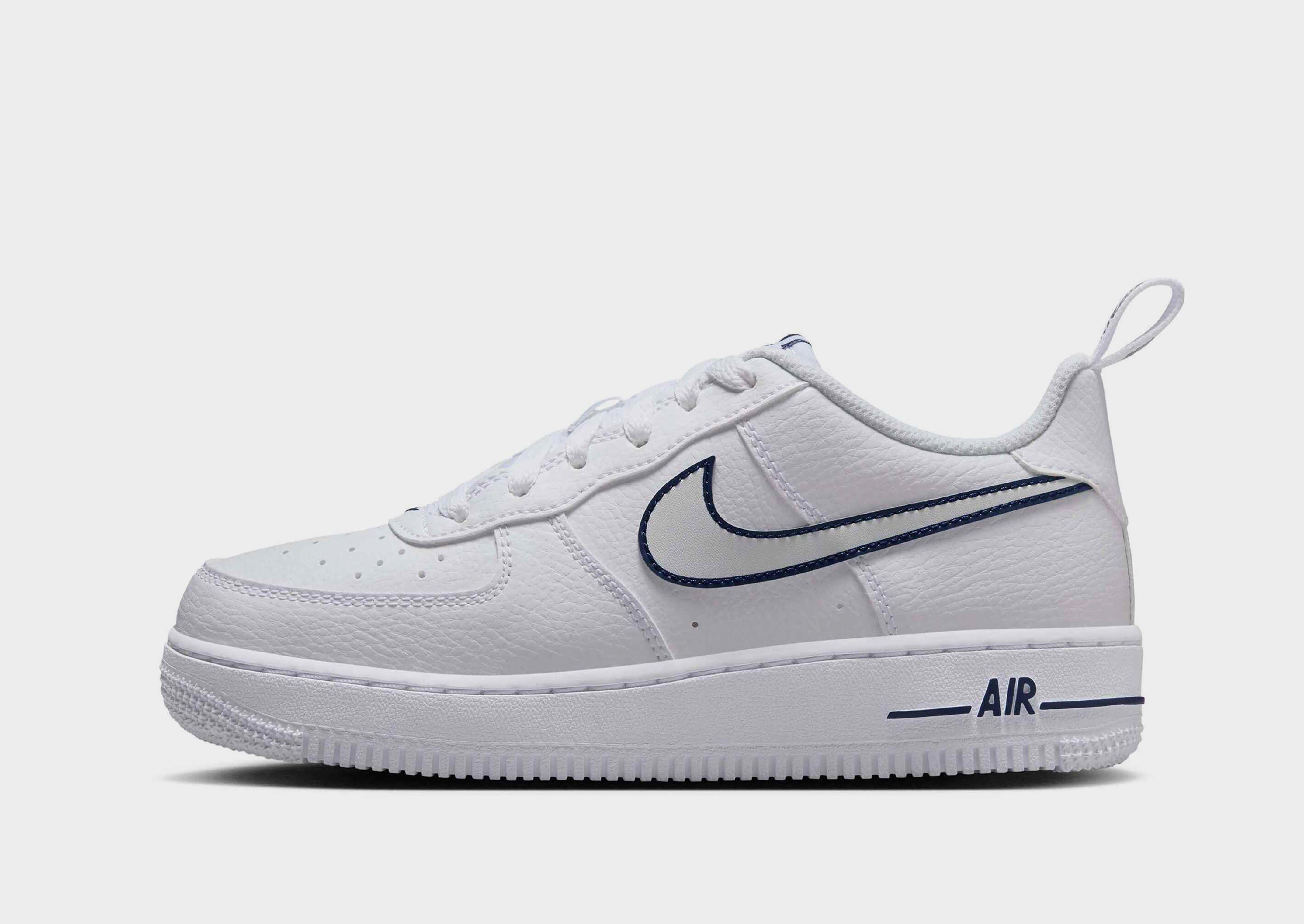 Nike Af1 Air Force 07 Lv8 Junior White Nike Air Force LV8 Junior's