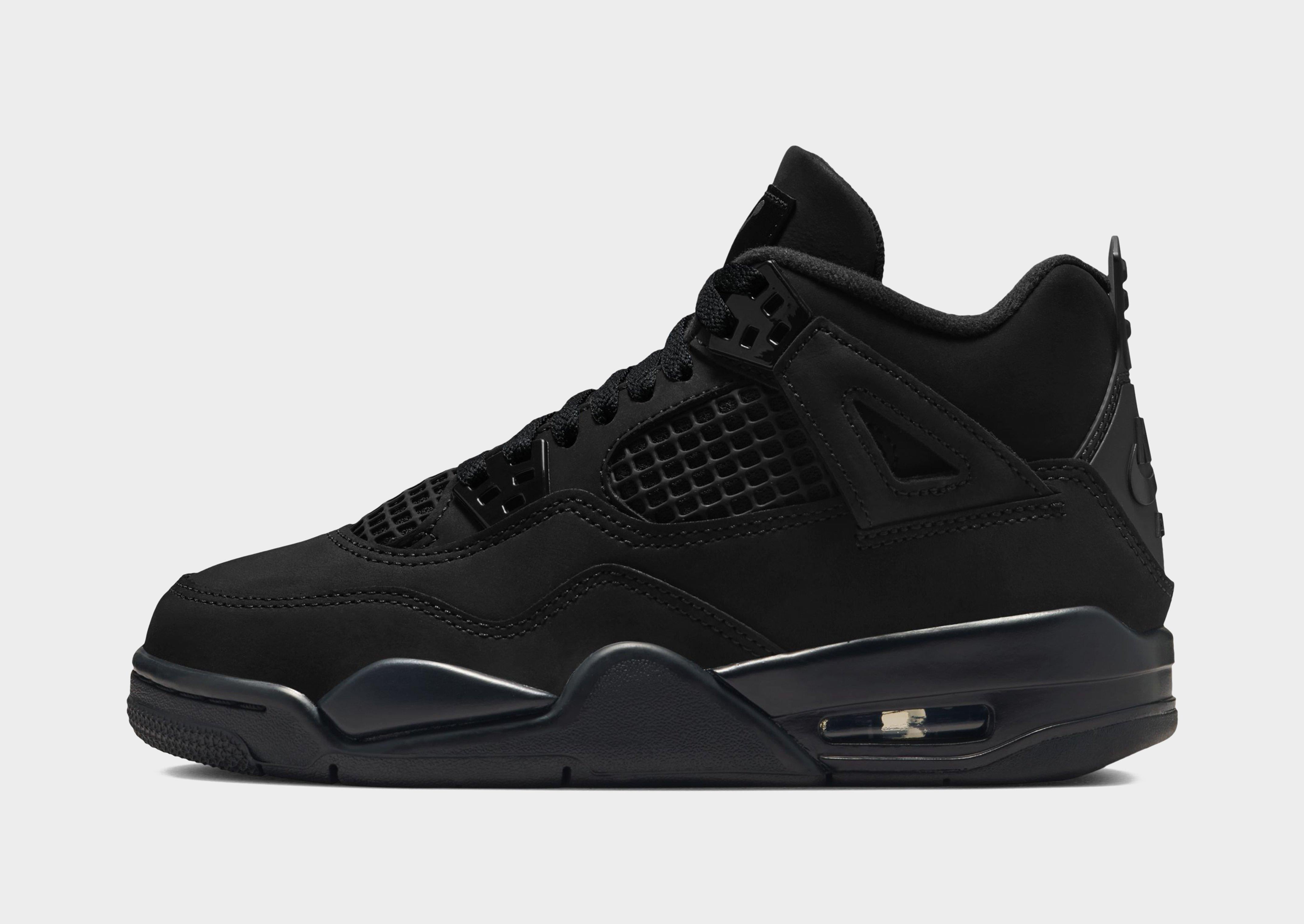 Air 4 Retro Black Cat Junior's