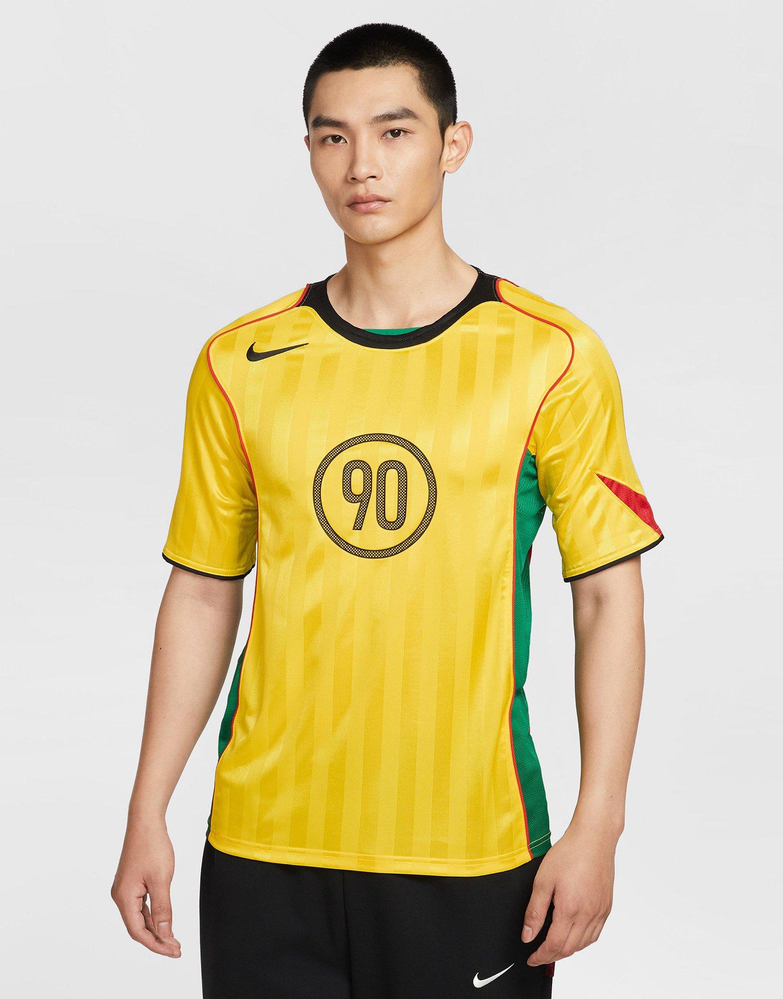 Yellow Nike Dri-FIT Soccer Jersey - JD Sports Malaysia